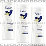 3 X Dove Body Love Essential Care Nourishment Body Lotion For Dry Skin 400ml