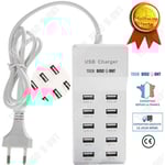 TD? Adaptateur multi ports USB C secteur Universel Iphone Apple 7 8 samsung Chargeur s8 s9 s7 embout t?l?phone prise multiple portab
