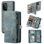 CaseMe Multi-slot Plånboksfodral Samsung Galaxy A53 Blå