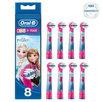 Oral-B Kids Replacement Toothbrush Heads for Letterbox Packaging Pack of 8