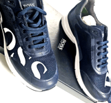 New Hugo Boss Velocity Mens Trainers Casual Footwear Sneakers Shoes UK 8 EUR 42