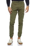Jack and Jones Paul Fl Trouser Mens Gents Cargo Trousers Pants Bottoms Olive Night 34W R
