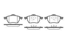 Bromsbelägg Remsa - VW - Passat, Golf iv, Golf iii, Beetle, Bora. Audi - A4, A3, Tt, S3. Skoda - Octavia. Seat - Ibiza, Toledo