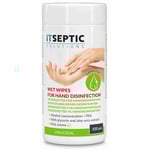 Handdesinfektion ITseptic Våtservetter Aloe Vera mint 70% 100 st dukar, >70% alcohol