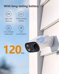IMOU 3MP Outdoor Camera Wireless WiFi Battery Human Detection with Solar Panel