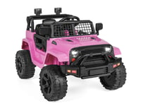 Ride On Truck 12V Pink in Home & Outdoor Living > Sports & Outdoors > Bikes & Scooters > Ride On Cars & Buggies