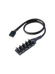 Akasa FLEXA FP5H - fan power splitter - 4 pin PWM to 4 pin PWM - 30 cm