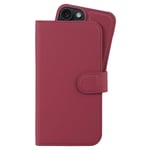 Holdit iPhone 14 / 13 Wallet Case Magnet Plus - Flip Deksel - Red Velvet