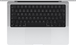 MacBook Pro 14-tum, M4 Pro 12-core, grafik 16-core, 24GB, 1TB SSD, Nanotextur, Silver