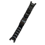Bracelet Montre En Acier Inoxydable Accessoires De Réparation Compatible Casio G-Shock Gst-W300/400g/B100/S310 (Noir)
