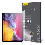 Olixar Screen Protector Tempered Glass for Apple iPad Pro 11 Inch 2020, Shock Proof, Anti-Scratch, Anti-Shatter, Bubble Free, HD Clarity Full Coverage Case Friendly - Easy Application - Clear