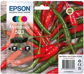 Epson 503 Multipack, svart/gul/cyan/magenta