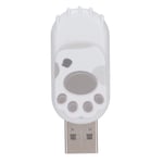 (32GB)USB Flash Drive Cute Cat Paw Shape U Disk Large Storage USB Memory Stick