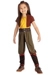 Rubies Official Disney Raya Deluxe Costume, Raya and the Last Dragon Girls Kids Fancy Dress, Size Large Age 7-8 Years