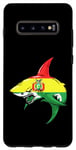 Coque pour Galaxy S10+ Bolivia Shark Pride Drapeau Bolivien Racines Souvenir Bolivie