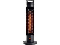 Portable Infrared Heater 4Iq Neptune, Freestanding, Black, Ip44, 800 W