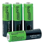 LUXFORM Solcellsbatterier Luxform Nimh Aa 4-Pack