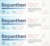 THREE PACKS of Bepanthen Ointment x 100g