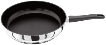 Judge Vista J225A Stainless Steel Non-Stick Large Skillet Frying Pan 28cm Induction Ready, Oven Safe, 25 Year Guarantee