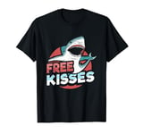Meg Shark Design for a Killer Shark Fan Free Kisses T-Shirt