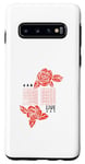 Galaxy S10 100% Free Live Red Roses Case
