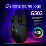 G502 HERO Högpresterande Trådbunden Spelmus, HERO 25K-sensor, 25 600 DPI, RGB, Justerbara Vikter, 11 Programmerbara Knappar, Internt Minne