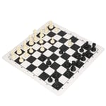 Chess Set International Chess Set Plastic Black And White Checkerboard Set With