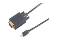shiverpeaks BS10-54055, 5 m, VGA (D-Sub), Mini DisplayPort, Hankoppling, Hankoppling, Guld