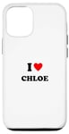 iPhone 14 First name « I Heart Chloe I Love Chloe » Case