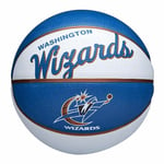 WILSON washington wizards NBA retro mini basketball [white/blue]