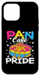 Coque pour iPhone 12 mini Pansexual Pride Funny Pan Cake (gâteau à la casserole)