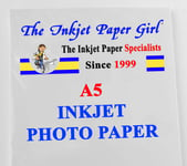 A5 108g High Grade Matte Photo Inkjet Paper 50 Sheets 