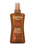 Hawaiian Tropic Glowing Protection Dry Oil Spray Spf20 200 Ml Nude