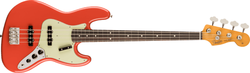 Fender Vintera II '60s Jazz Bass, Rosewood Fingerboard, Fiesta Red