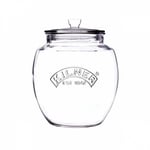Kilner Glass Push Top Tea Coffee Sugar Airtight Storage Canister Jar 2.0L
