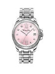 Thomas Sabo Divine Colours Pink Dial Stainless Steel Ladies Watch, One Colour, Women