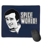 Alan Partridge Spice World Quote Customized Designs Non-Slip Rubber Base Gaming Mouse Pads for Mac,22cm×18cm， Pc, Computers. Ideal for Working Or Game
