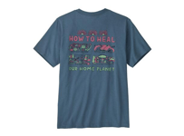 Patagonia Kids Graphic T-shirt t-skjorte barn Take Action: Utility Blue 62146 TKAU L (12 år) 2024