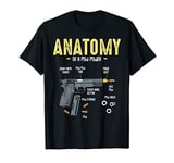 Anatomy of a Real Fast Pew Pewer Rifle Gun Gift Ideas T-Shirt