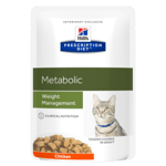 Hill´s PD Feline Metabolic Våtfoder Påse 85g 12 st