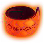 Bee-Safe LED Klickband USB Stl. One Size Unisex Röd Reflexband för Säkerhet vid Löpning