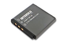 INTENSILO Li-Ion batterie 750mAh (3.7V) pour appareil photoPentax Q, Q-S1, Q7, Q10 comme NP-50, D-Li122, GB-20.