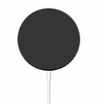 MagSafe Chargeur magnétique Rapide sans Fil pour Apple iPhone iPad AirPods Étui de Protection Complet Noir