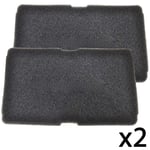 GRUNDIG Genuine Tumble Dryer Foam Sponge Pad Filter Pads x 2