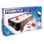 POWER PLAY 28" AIR HOCKEY TABLE GAME WOODEN PORTABLE TABLE TOYS GAME FOR KIDS