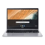 Acer Chromebook 315 CB315-3HT-C49Y N4120 39,6 cm (15.6 ) Écran tactile Full HD Intel® Celeron® 4 Go LPDDR4-SDRAM 64 Go eMMC Wi-Fi 5 (802.11ac) ChromeOS Argent - Neuf