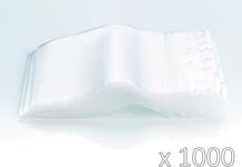 Unbranded Ziplock bags - 1000 pieces (10 x 100 bags)