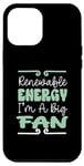 Coque pour iPhone 14 Plus Accessoire pour fan - Énergie renouvelable - Protection du climat - Éolienne