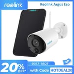 Reolink Battery Security Camera Wireless Waterproof PIR Argus Eco w/ Solar Panel