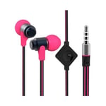 Lux-Case Wallytech Whf-116 (rosa/svart) Headset Med Mikrofon